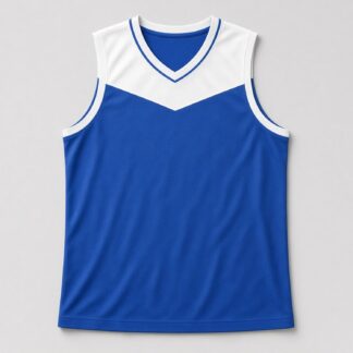 Basketball Style B Jersey — Royal/White