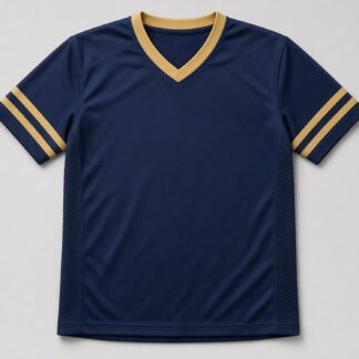 Football Style A Jersey — Navy/Gold