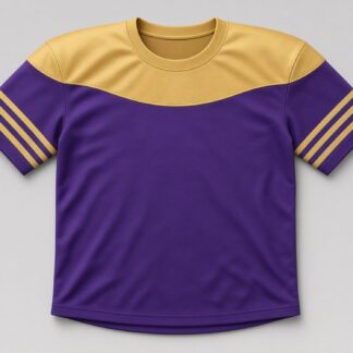 Football Style B Jersey — Purple/Gold