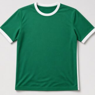 Soccer Style A Jersey — Emerald/White