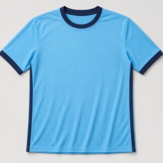 Soccer Style A Jersey — Sky Blue/Navy