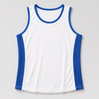 Volleyball Style B Jersey — White/Royal